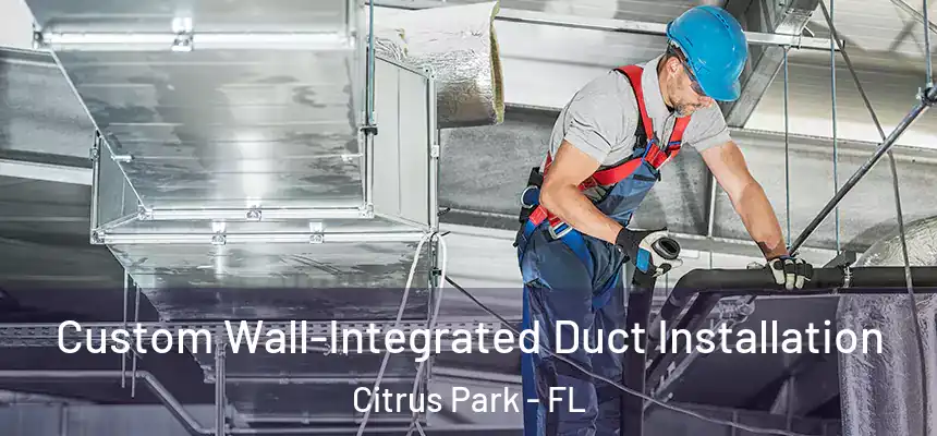 Custom Wall-Integrated Duct Installation Citrus Park - FL