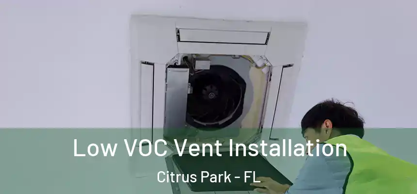 Low VOC Vent Installation Citrus Park - FL